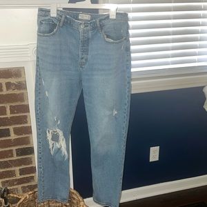 A&F Dad Jeans